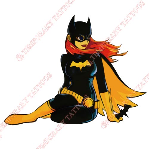 Batgirl Customize Temporary Tattoos Stickers NO.7